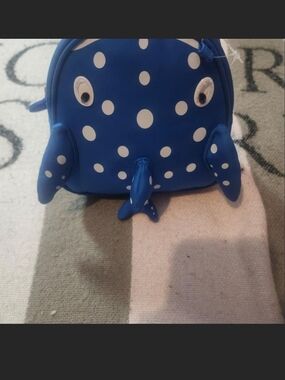 Bath & Body Works Blue Polka Dot Whale Kids Bag